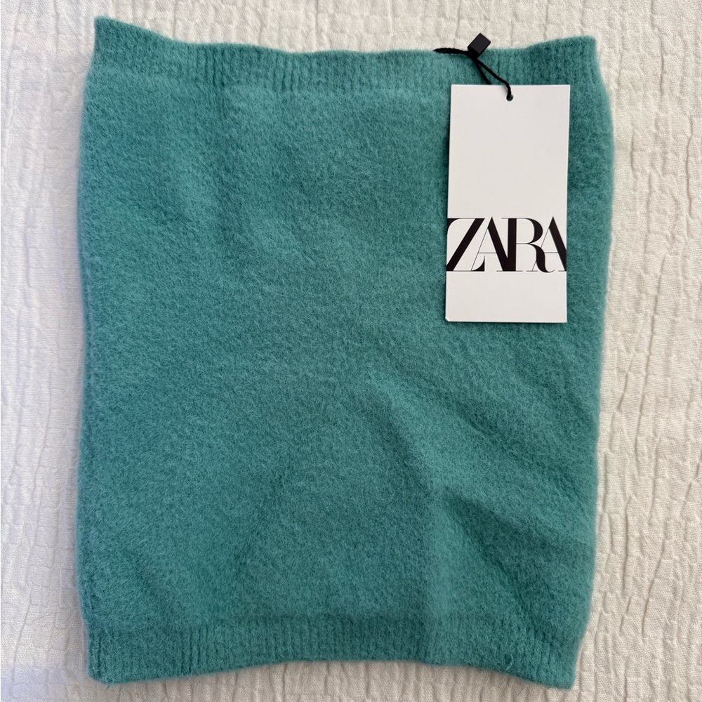 Zara Women's Teal Tube Top